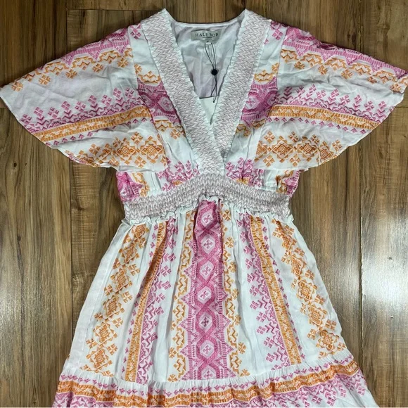 sachin and babi light blue dress Megan Jersey Dress in PINK PRINT main image 1